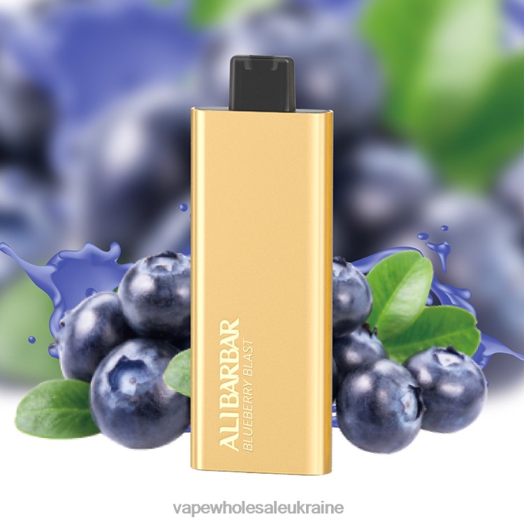 Vape Wholesale Ukraine - Alibarbar Pandora 7000 одноразових вейпів чорничний вітерець HTPLD51