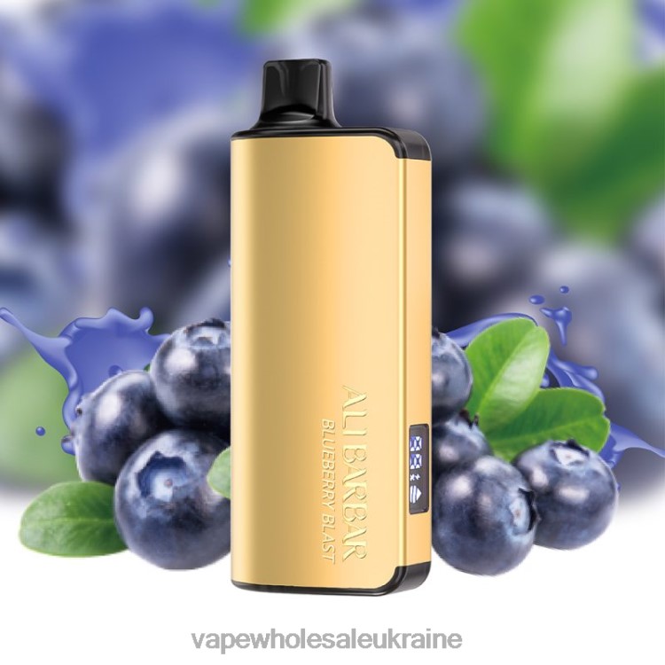 Vape Wholesale Ukraine - Alibarbar Ingot 20000 одноразовий вейп чорничний вибух HTPLD31