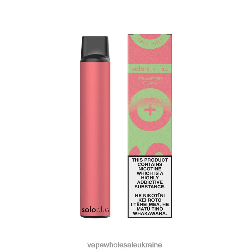 Украина Вейп Шоп - Solo Plus одноразова колекція Vape Paradise полунична гуава 6244L837
