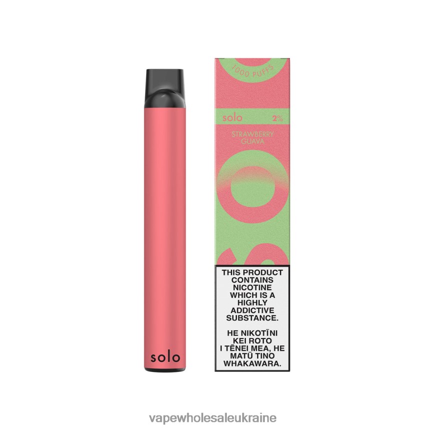 Vape Wholesale Ukraine - Solo одноразова колекція Vape Paradise полунична гуава 6244L821