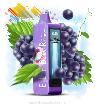 Вейп Оптом - Elf Bar Planet 25000 виноград BJBN13