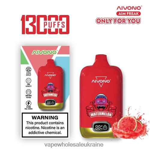 Вейп Оптом Купить - Aivono AIM FREAK 13000 кавун B0000J244